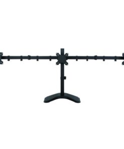 Supporto da Scrivania per 3 Monitor 13-24'' con base