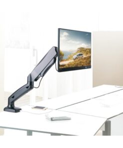 Supporto da Scrivania per Monitor 13-27'' con USB e audio