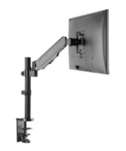 Supporto da Scrivania per Monitor 17-32'' con molla a gas nero