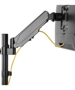 Supporto da Scrivania per Monitor 17-32'' con molla a gas nero