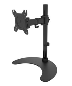 Supporto da scrivania per 1 Monitor LCD 13-27'' con base h.400mm