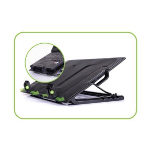 Supporto per notebook fino a 17.3'' con sistema di raffreddamento