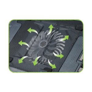 Supporto per notebook fino a 17.3'' con sistema di raffreddamento