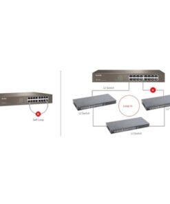 Switch 24 Porte 10/100/1000 Gigabit TEG1024D