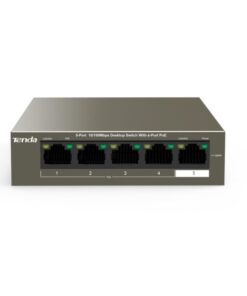 Switch Desktop 5 Porte 10/100 con 4 Porte PoE 35W TEF1105P-4-38W