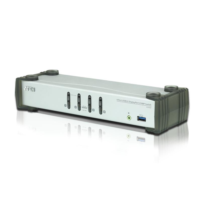 Switch DisplayPort KVMP USB3.0 a 4 porte, CS1914
