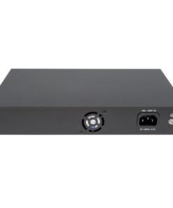 Switch Gigabit Ethernet PoE+ 8 porte con 2 porte RJ45 Uplink e display LCD