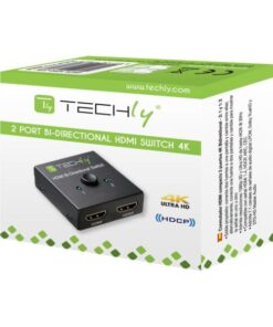 Switch HDMI 2 porte Bidirezionale 4K