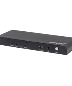 Switch HDMI2.0 a 3 porte 4K UHD 3D con Telecomando