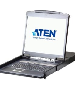 Switch KVM 17'' over IP LCD VGA PS2-USB 8 Porte con USB, CL5708IM