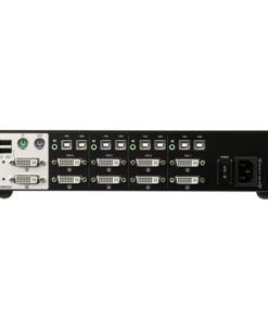 Switch KVM Schermo Doppio USB DVI 4 porte, CS1144D