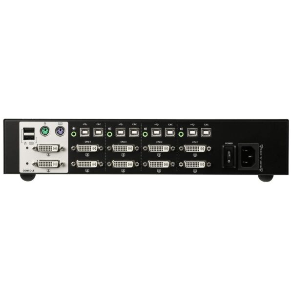 Switch KVM Schermo Doppio USB DVI 4 porte, CS1144D