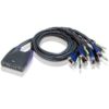 Switch KVM VGA/Audio 4 porte USB, CS64US