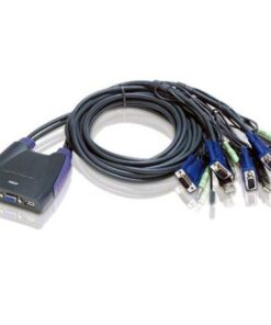 Switch KVM VGA/Audio 4 porte USB, CS64US