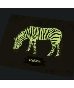 Tappetino Mouse Fluorescente Zebra