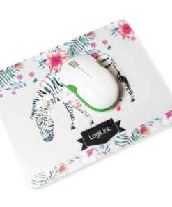 Tappetino Mouse Fluorescente Zebra