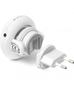 Telecamera Dome FullHD da Presa a Muro per Interni IR LED PIR, TX-57