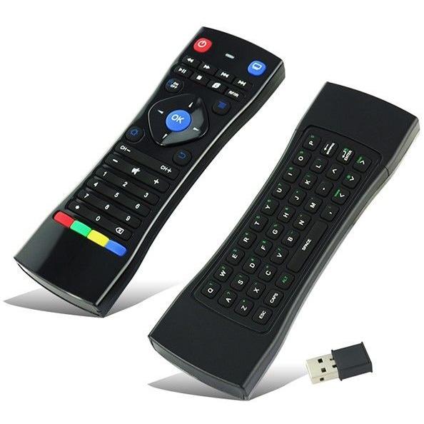 Telecomando Ergonomico con Mini Tastiera Air Mouse Wireless Lady Shape -  Box Multimediali - Multimedia