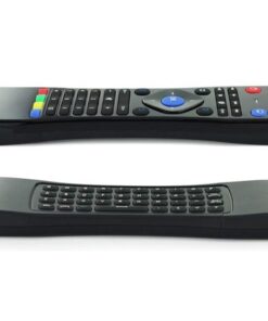 Telecomando Ergonomico con Mini Tastiera Air Mouse Wireless Lady Shape