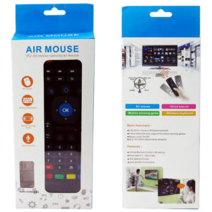 Telecomando con Mini Tastiera Air Mouse Wireless per Box Android