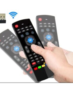 Telecomando con Mini Tastiera Air Mouse Wireless per Box Android