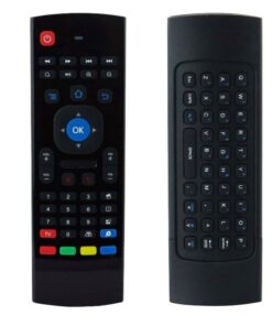 Telecomando con Mini Tastiera Air Mouse Wireless per Box Android