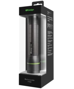 Torcia Cree LED XP-G2 450lm idrorepellente alluminio USB PR52