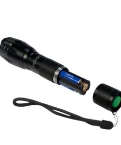 Torcia LED 10W Ultra Luminosa con Batteria Ricaricabile