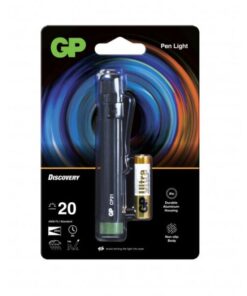 Torcia LED 20lm in Alluminio Anodizzato a Forma di Penna