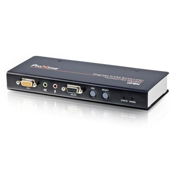 Trasmettitore Estensore Digitale KVM USB VGA Over LAN con Audio