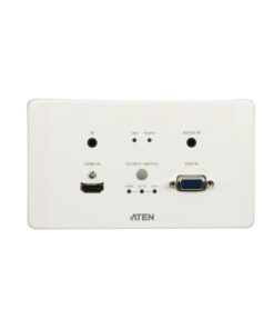 Trasmettitore HDMI e VGA HDBaseT con piastra da parete UE 4K VE2812UET