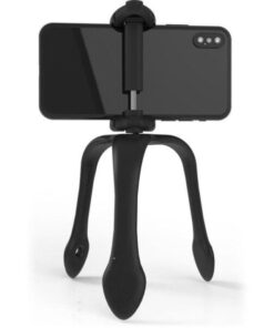 Treppiedi Flessibile XL con Telecomando Bluetooth Nero