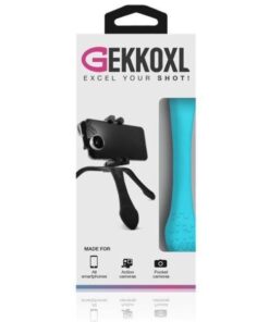 Treppiedi Flessibile XL con Telecomando Bluetooth Turchese