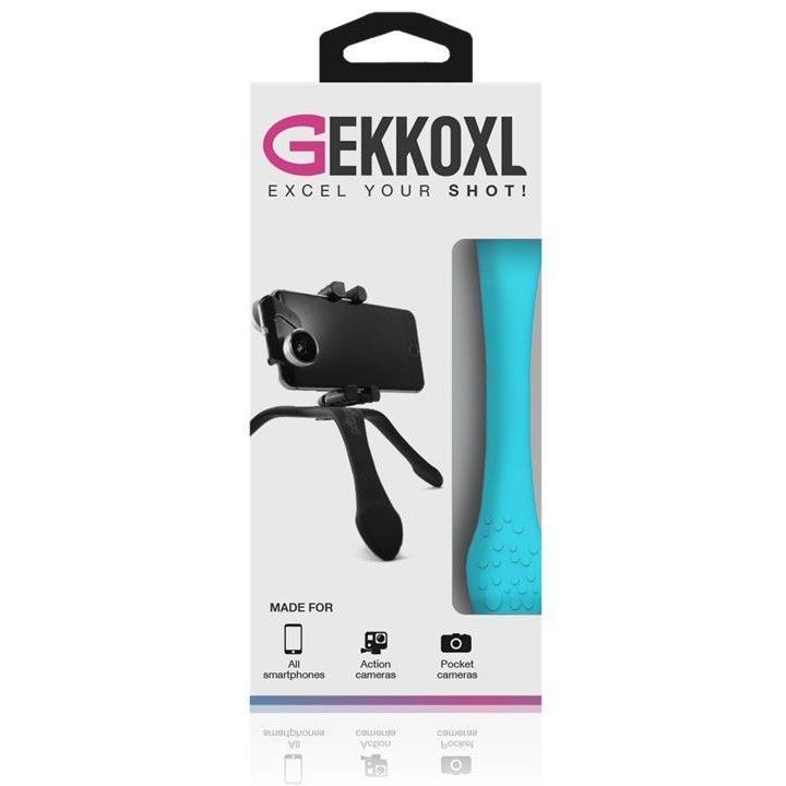 Treppiedi Flessibile XL con Telecomando Bluetooth Turchese