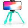 Treppiedi Flessibile XL con Telecomando Bluetooth Turchese