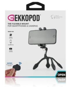 Treppiedi Flessibile con Telecomando Bluetooth Turchese