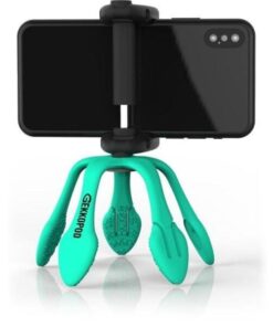 Treppiedi Flessibile con Telecomando Bluetooth Turchese
