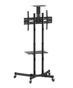 Trolley da Pavimento con Mensola per TV LCD/LED/Plasma 37-70''