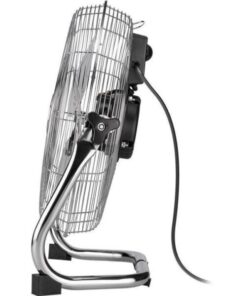 Ventilatore da Pavimento Retrò da 16 pollici Silver