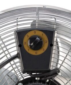 Ventilatore da Pavimento Retrò da 16 pollici Silver