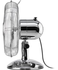 Ventilatore da Tavolo Cromato da 12 pollici