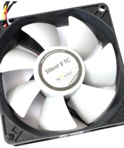 Ventola Silent 80x80x25 12V con Controllo Temperatura