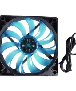 Ventola Slim 120x120x15,8 12V Blu