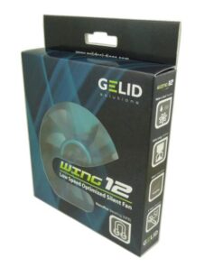 Ventola Wing 120x120x25 12V Blu