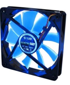 Ventola Wing 120x120x25 12V Blu