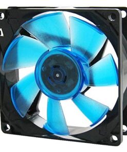 Ventola Wing 80x80x25 12V Blu