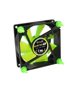 Ventola Wing 80x80x25 12V Verde