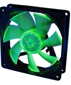 Ventola Wing 80x80x25 12V Verde