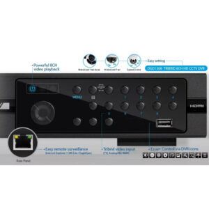 Videoregistratore 8 Canali Quadbrid HD CCTV DVR, DGD1308