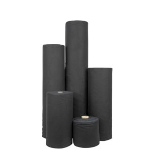 Deko-Molton, black, roll, 40cm 60m x 40cm